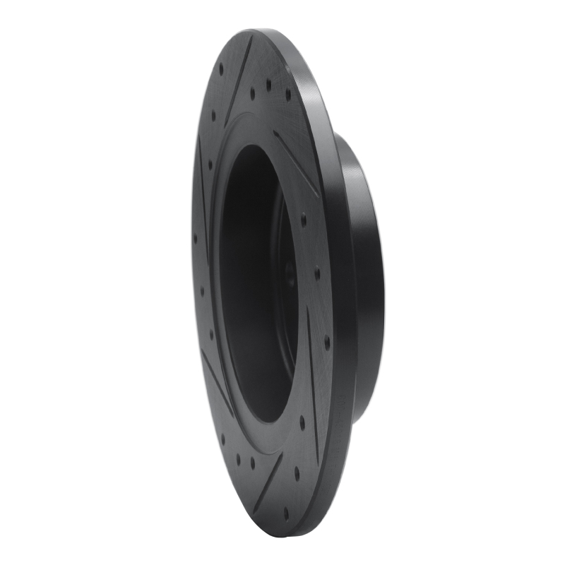 Picture of R1 11-22 Buick Encore Rear Right Drilled & Slotted Black Brake Rotor