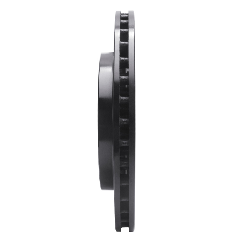 Picture of R1 05-11 Cadillac CTS Rear Right Drilled & Slotted Black Brake Rotor