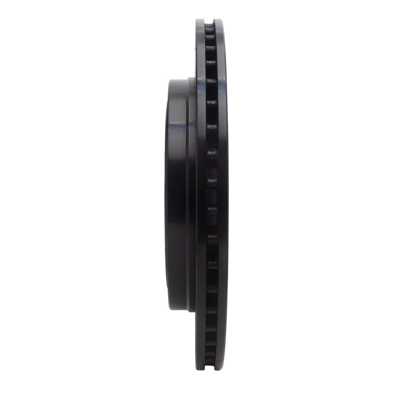 Picture of R1 08-19 Cadillac CTS Rear Left Drilled & Slotted Black Brake Rotor