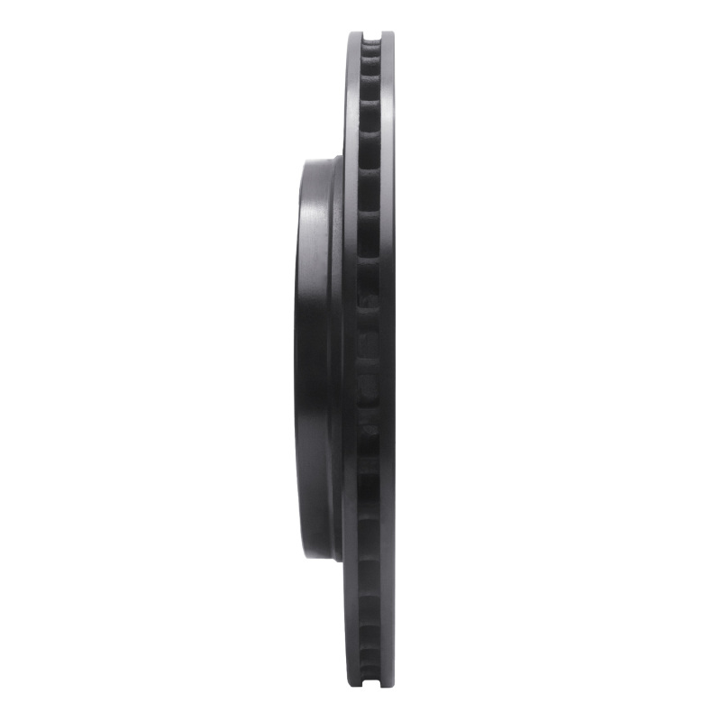 Picture of R1 08-14 Cadillac CTS Rear Right Drilled & Slotted Black Brake Rotor