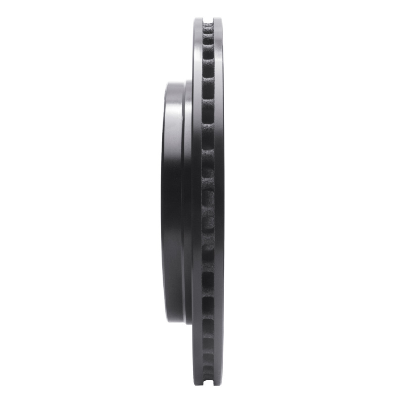 Picture of R1 10-16 Cadillac SRX Rear Left Drilled & Slotted Black Brake Rotor