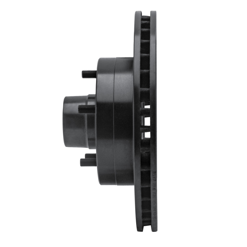 Picture of R1 70-81 Buick Electra Front Left Drilled & Slotted Black Brake Rotor