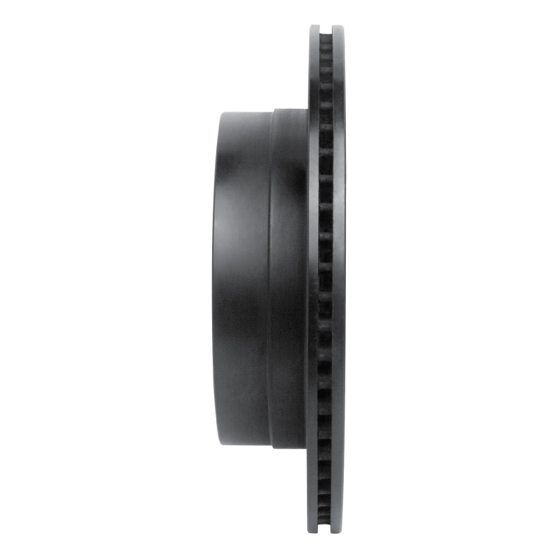 Picture of R1 07-15 Chevrolet Captiva Rear Right Drilled & Slotted Black Brake Rotor
