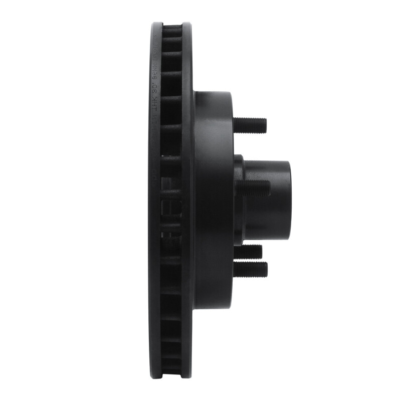 Picture of R1 88-94 Chevrolet C1500 Front Right Drilled & Slotted Black Brake Rotor