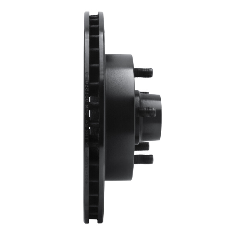 Picture of R1 88-91 Chevrolet C1500 Front Left Drilled & Slotted Black Brake Rotor