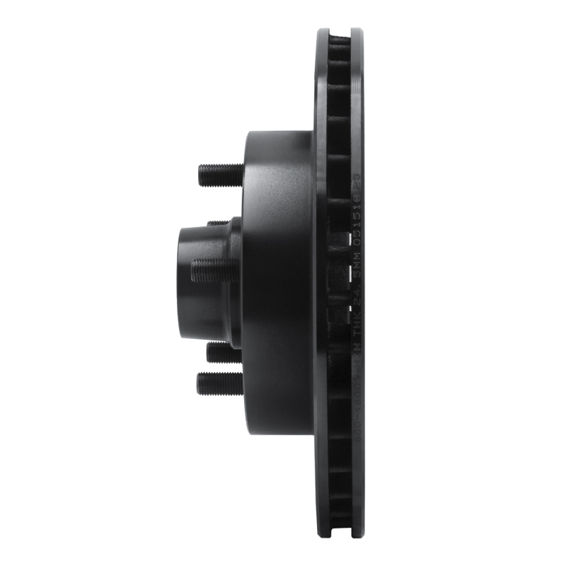 Picture of R1 88-91 Chevrolet C1500 Front Right Drilled & Slotted Black Brake Rotor