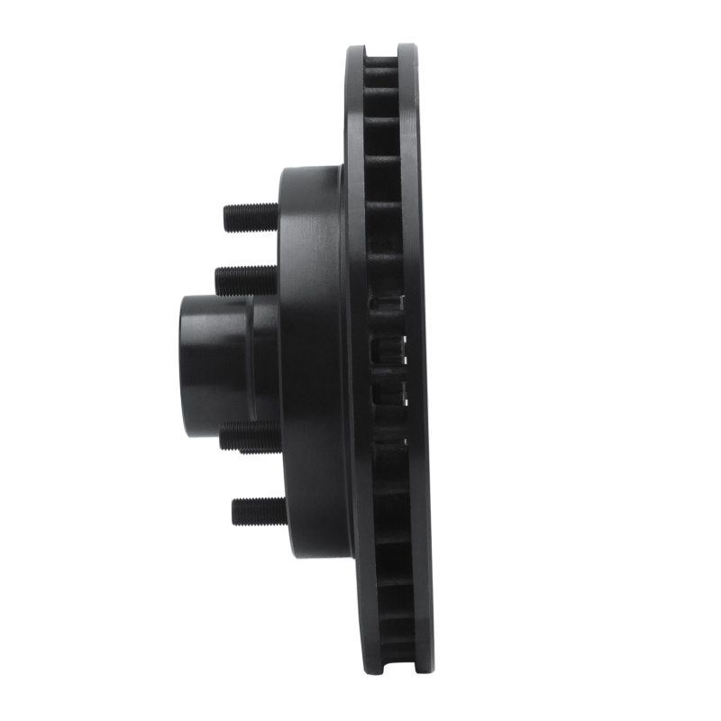 Picture of R1 94-02 Chevrolet C2500 Front Right Drilled & Slotted Black Brake Rotor