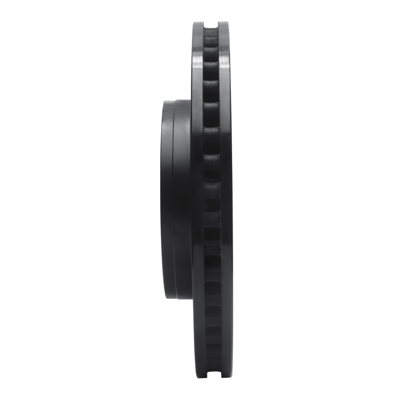 Picture of R1 06-09 Buick Rainier Front Right Drilled & Slotted Black Brake Rotor
