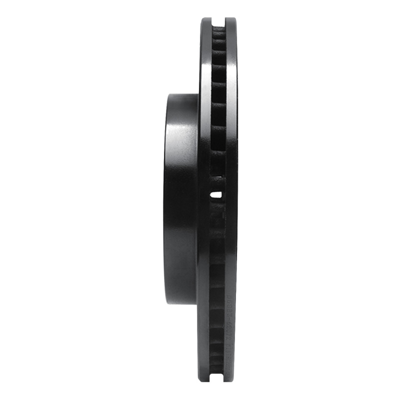 Picture of R1 03-10 Chevrolet Cobalt Front Right Drilled & Slotted Black Brake Rotor