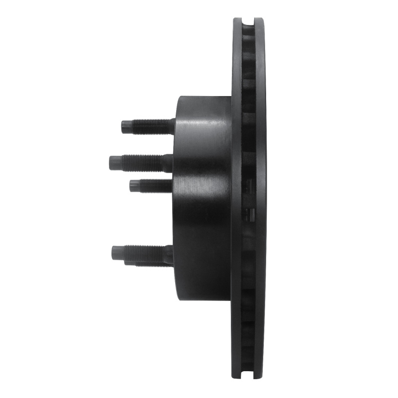 Picture of R1 93-94 Ford Explorer Front Right Drilled & Slotted Black Brake Rotor