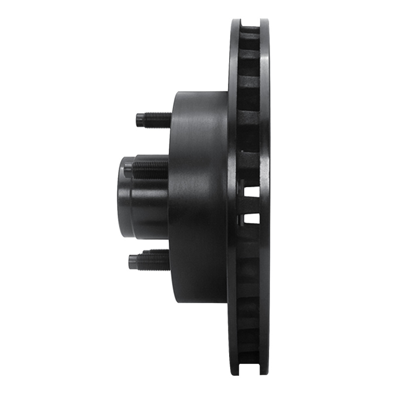 Picture of R1 95-97 Ford Ranger (USA/Canada) Front Right Drilled & Slotted Black Brake Rotor