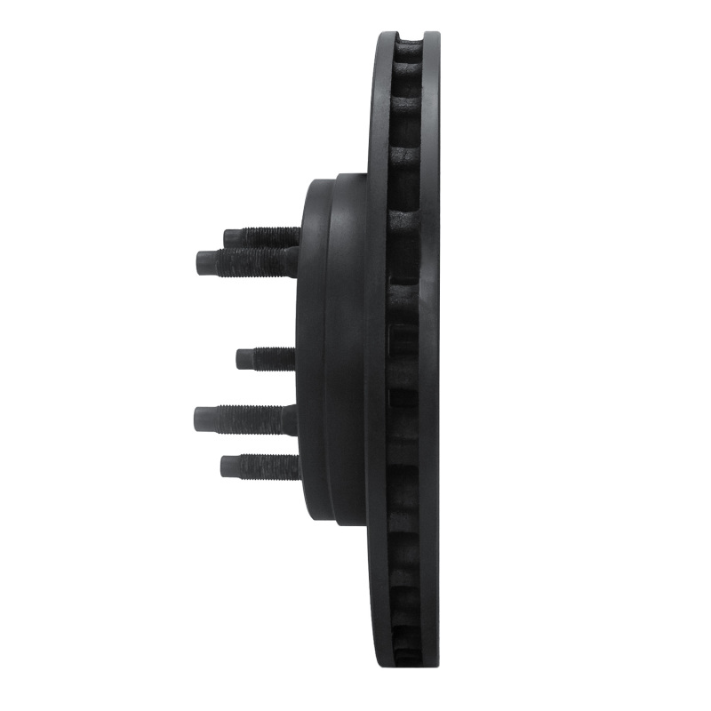 Picture of R1 95-97 Ford Ranger (USA/Canada) Front Right Drilled & Slotted Black Brake Rotor