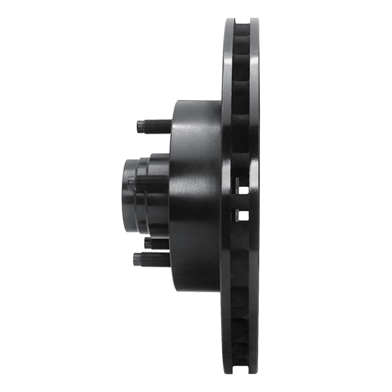 Picture of R1 95-11 Ford Explorer Front Left Drilled & Slotted Black Brake Rotor