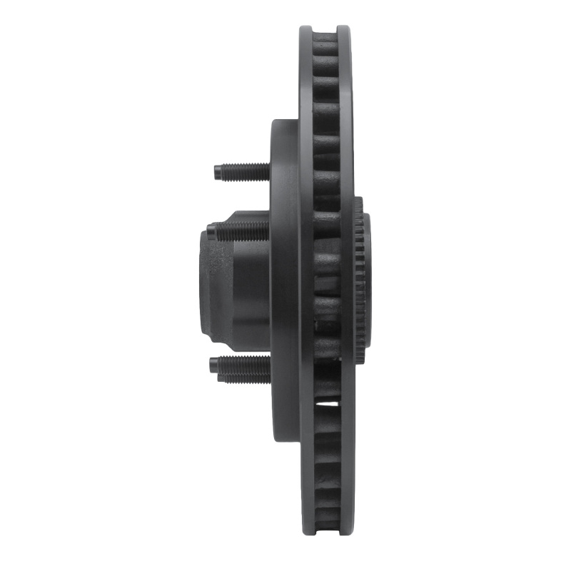 Picture of R1 97-00 Ford Expedition Front Left Drilled & Slotted Black Brake Rotor