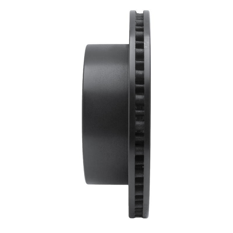 Picture of R1 99-05 Ford F-250 2WD (Super Duty) Rear Left Drilled & Slotted Black Brake Rotor