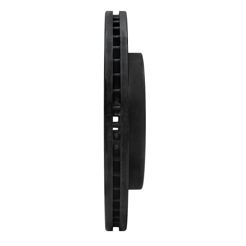 Picture of R1 99-07 Ford E-350 Econoline Club Wagon Rear Right Drilled & Slotted Black Brake Rotor