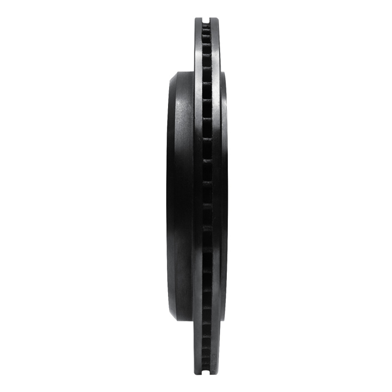 Picture of R1 02-06 Ford Expedition Rear Right Drilled & Slotted Black Brake Rotor