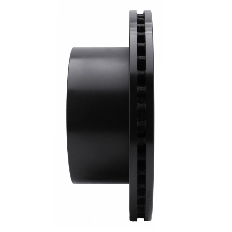 Picture of R1 05-12 Ford F-350 Super Duty 4WD Rear Right Drilled & Slotted Black Brake Rotor