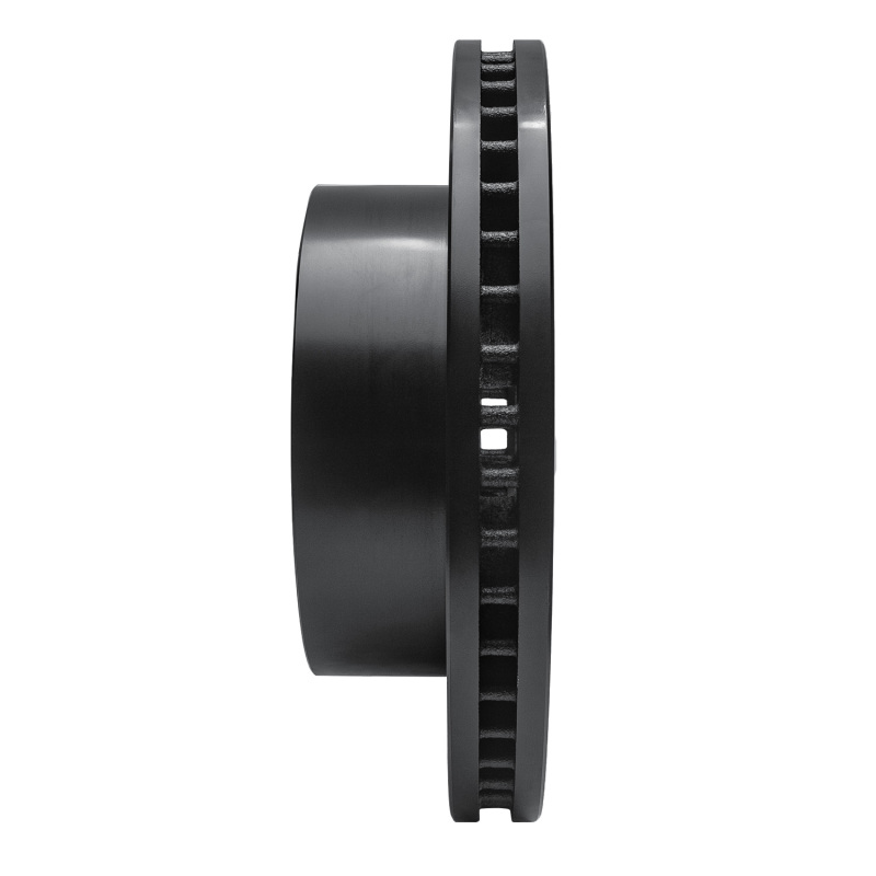 Picture of R1 05-12 Ford F-250 4WD (Super Duty) Front Right Drilled & Slotted Black Brake Rotor