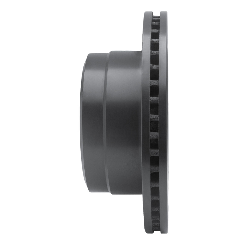 Picture of R1 05-12 Ford F-350 Super Duty 4WD Rear Left Drilled & Slotted Black Brake Rotor