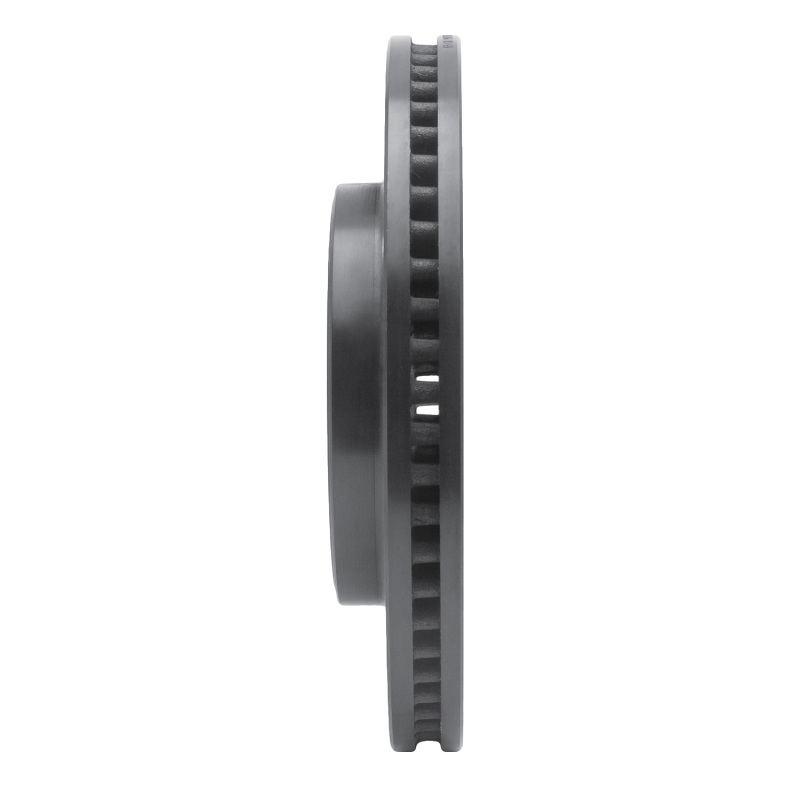 Picture of R1 06-10 Ford Explorer Front Left Drilled & Slotted Black Brake Rotor