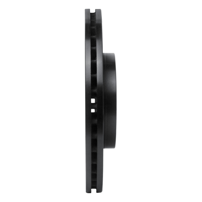 Picture of R1 10-13 Ford Transit Connect Front Right Drilled & Slotted Black Brake Rotor