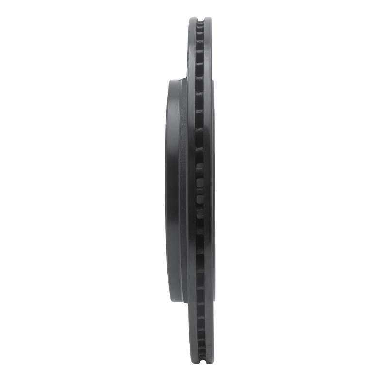 Picture of R1 15-17 Ford F-150 RWD Rear Right Drilled & Slotted Black Brake Rotor