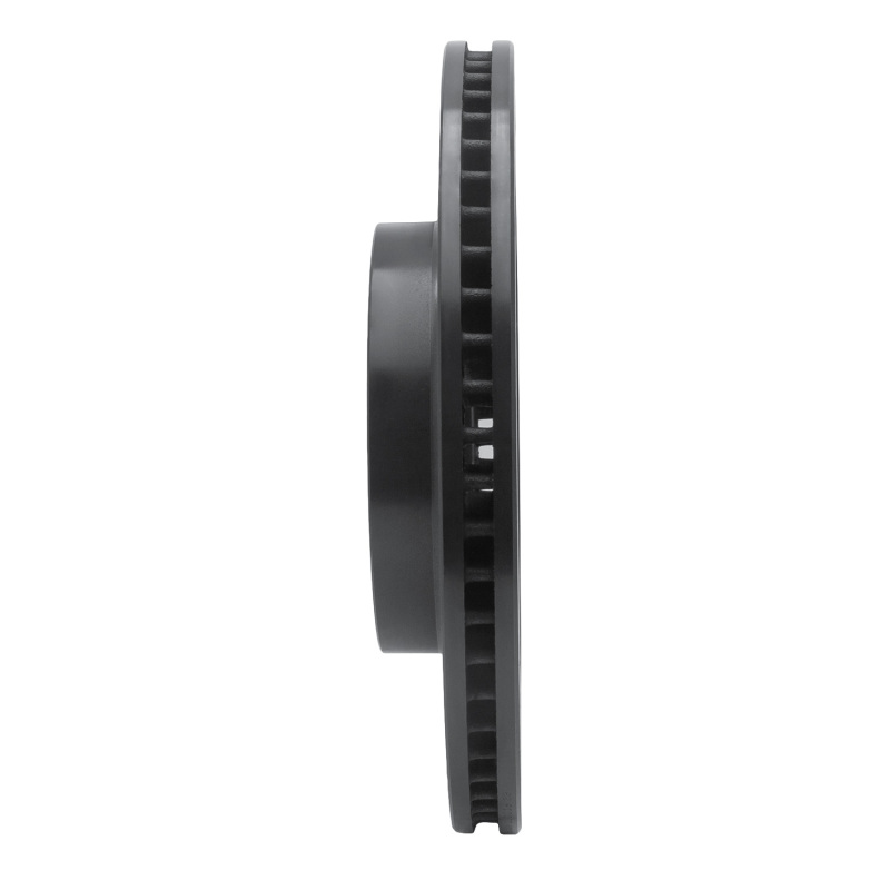 Picture of R1 03-05 Lincoln AVIATOR Front Left Drilled & Slotted Black Brake Rotor