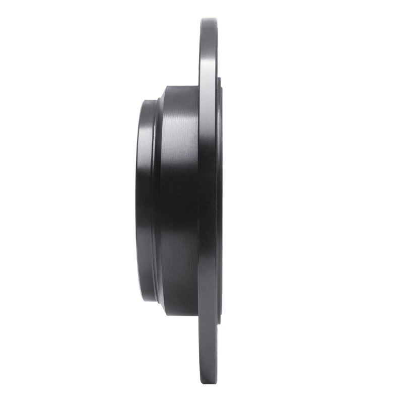 Picture of R1 99-01 Acura RL Rear Left Drilled & Slotted Black Brake Rotor