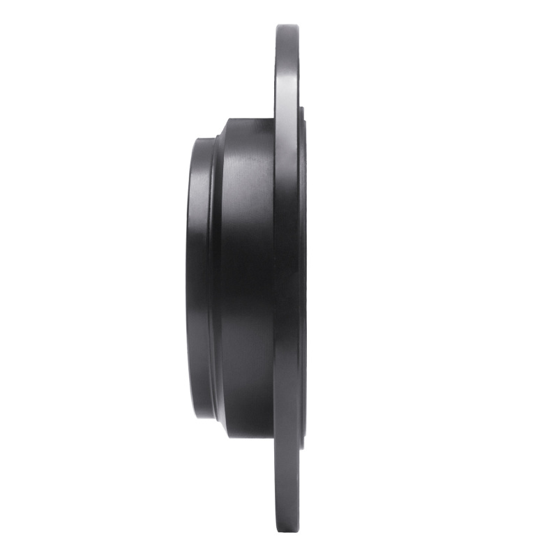 Picture of R1 99-01 Acura RL Rear Right Drilled & Slotted Black Brake Rotor