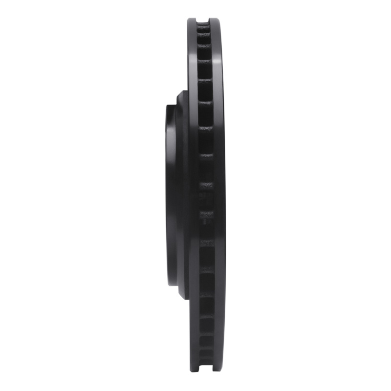 Picture of R1 14-20 Acura MDX Front Right Drilled & Slotted Black Brake Rotor