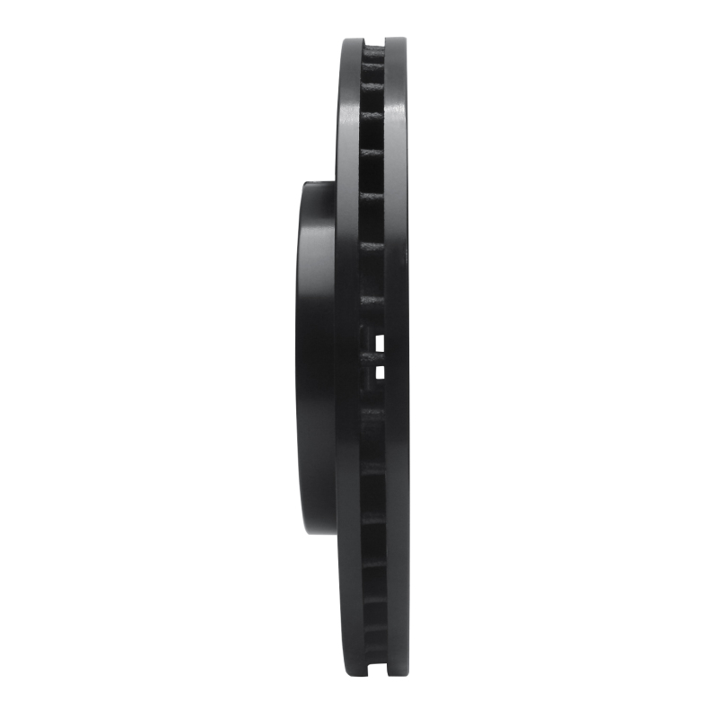 Picture of R1 07-16 Acura RDX Front Right Drilled & Slotted Black Brake Rotor