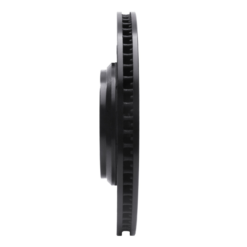 Picture of R1 16-22 Acura ILX Front Right Drilled & Slotted Black Brake Rotor