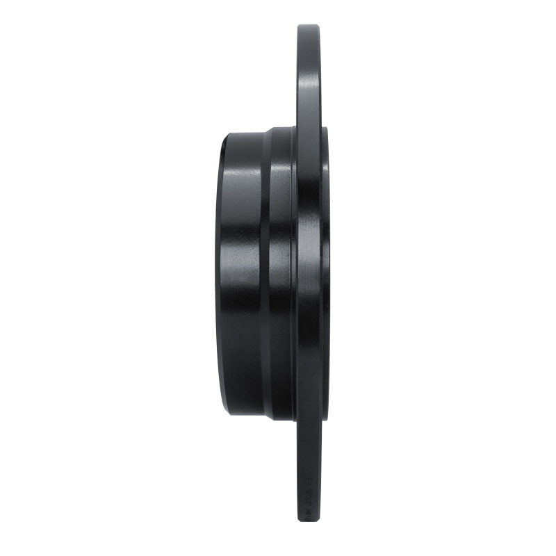 Picture of R1 91-99 Mercedes-Benz 300SE Rear Left Drilled & Slotted Black Brake Rotor