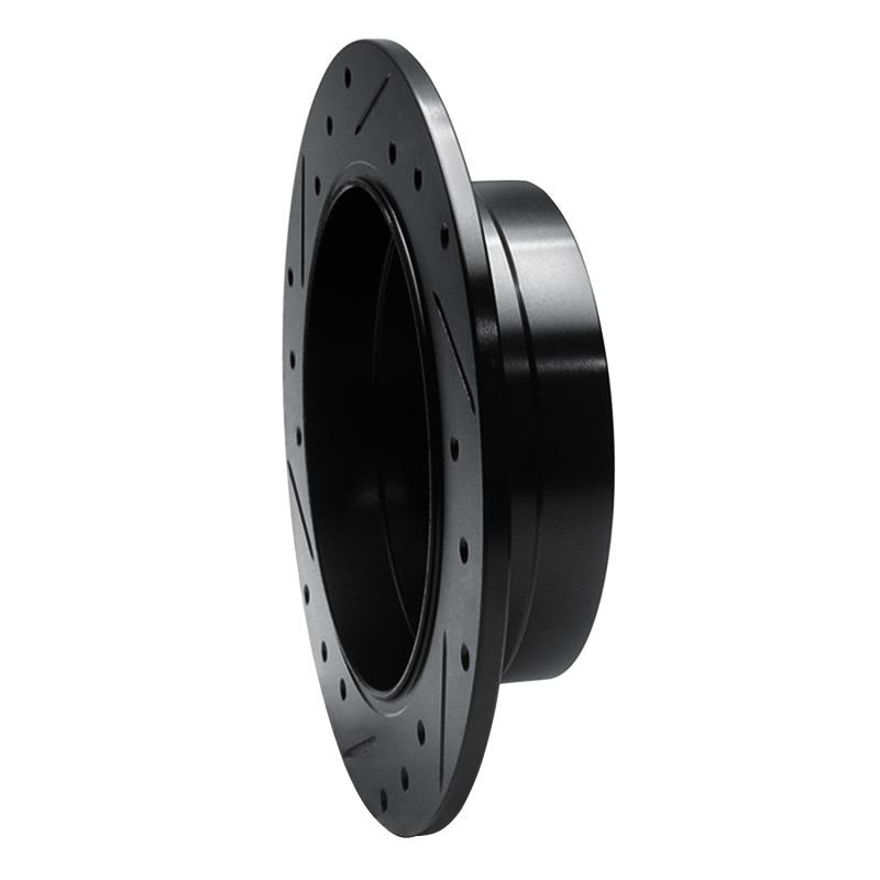 Picture of R1 06-11 Mercedes-Benz B200 Rear Right Drilled & Slotted Black Brake Rotor