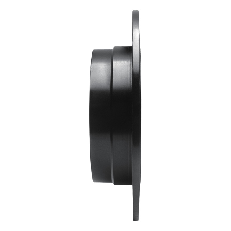 Picture of R1 06-11 Mercedes-Benz B200 Rear Left Drilled & Slotted Black Brake Rotor
