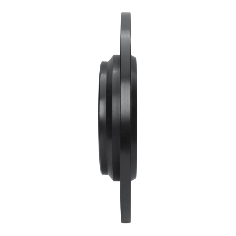 Picture of R1 00-05 Mercedes-Benz ML500 (USA/Canada) Rear Left Drilled & Slotted Black Brake Rotor