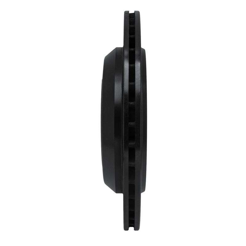 Picture of R1 06-12 Mercedes-Benz GL350 Rear Right Drilled & Slotted Black Brake Rotor