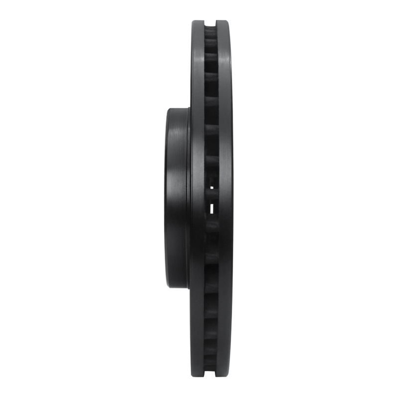 Picture of R1 06-12 Mercedes-Benz ML500 (USA/Canada) Front Right Drilled & Slotted Black Brake Rotor