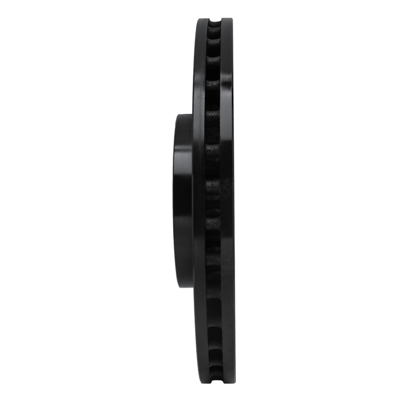 Picture of R1 13-19 Mercedes-Benz GLS350 Front Right Drilled & Slotted Black Brake Rotor
