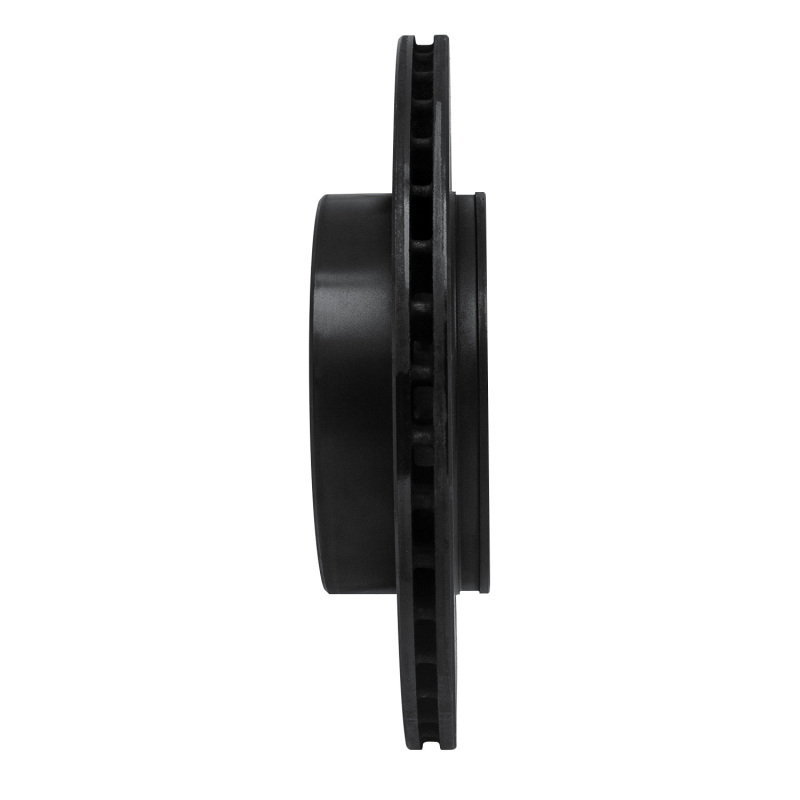 Picture of R1 02-10 Saab 9-5 Rear Right Drilled & Slotted Black Brake Rotor