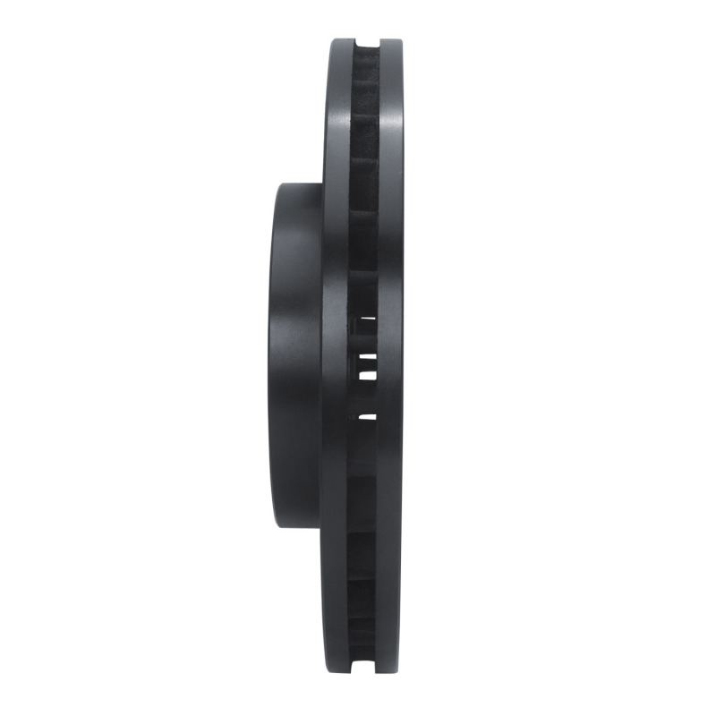 Picture of R1 89-96 Nissan 300ZX Front Right Drilled & Slotted Black Brake Rotor