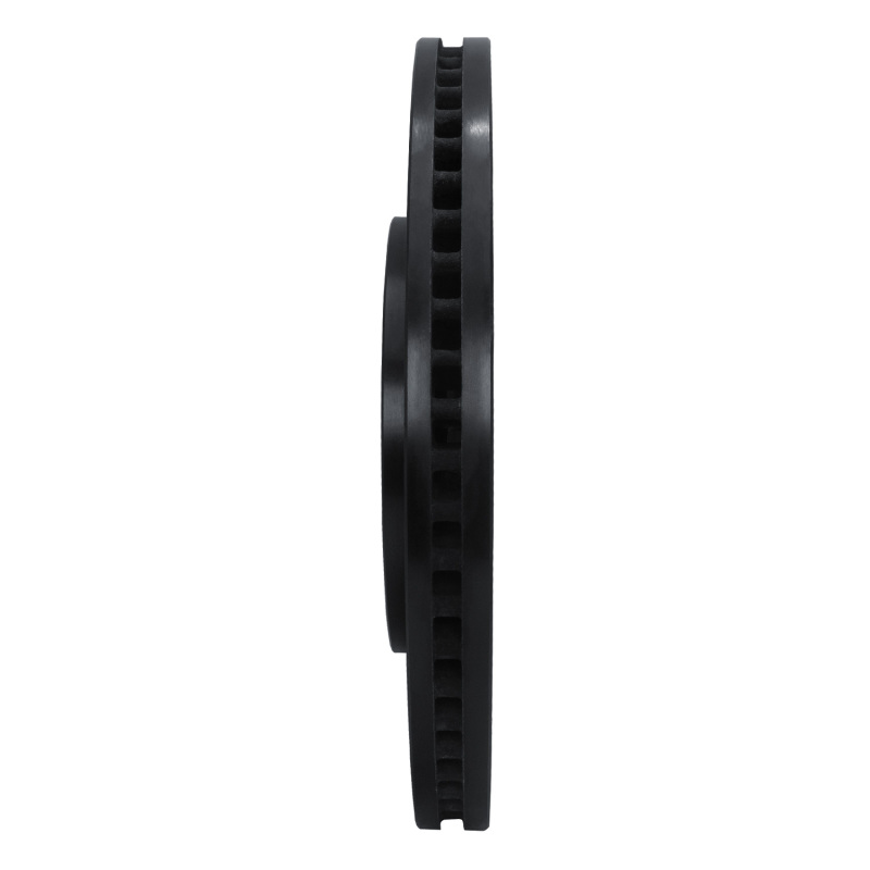Picture of R1 07-24 Infiniti QX80 Front Right Drilled & Slotted Black Brake Rotor