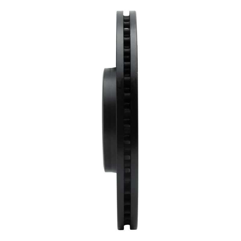 Picture of R1 12-20 Audi A6 (USA/Canada) Front Left Drilled & Slotted Black Brake Rotor