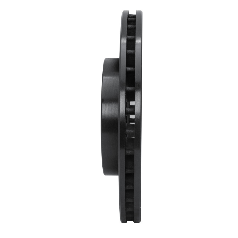 Picture of R1 90-90 Lexus LS400 Front Left Drilled & Slotted Black Brake Rotor
