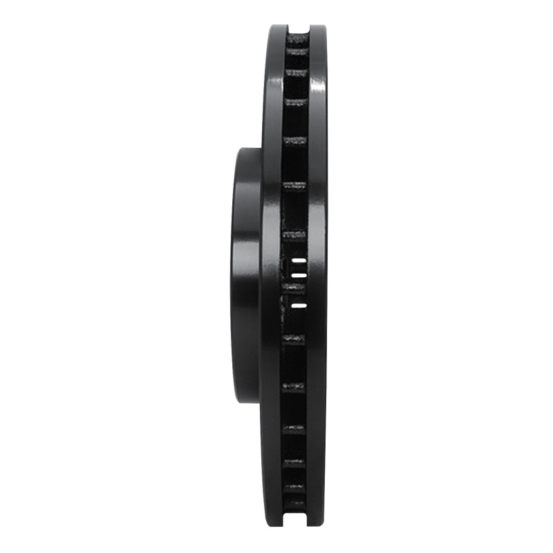 Picture of R1 92-10 Lexus LS400 Front Right Drilled & Slotted Black Brake Rotor