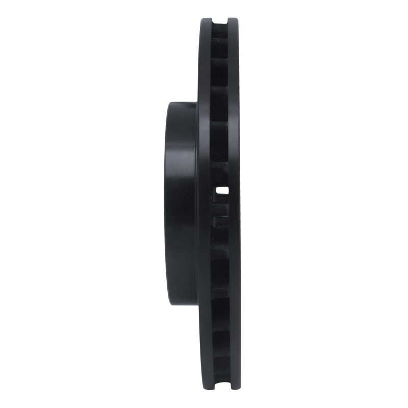 Picture of R1 87-91 Toyota Camry Front Left Drilled & Slotted Black Brake Rotor