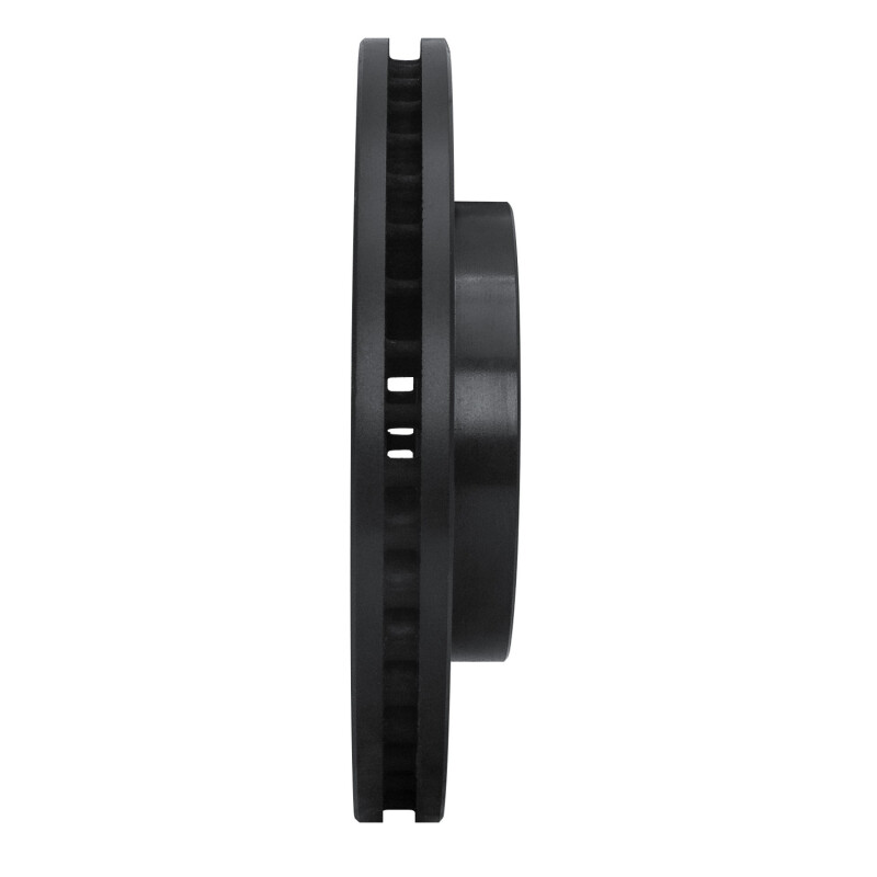 Picture of R1 92-01 Toyota Camry Front Right Drilled & Slotted Black Brake Rotor