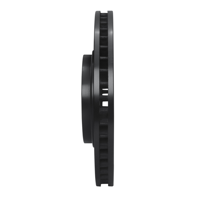 Picture of R1 99-07 Lexus ES330 Front Left Drilled & Slotted Black Brake Rotor