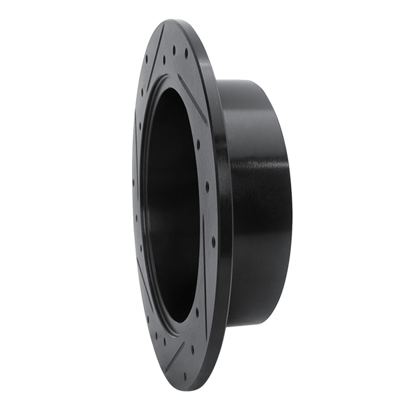 Picture of R1 09-15 Toyota Venza Rear Right Drilled & Slotted Black Brake Rotor